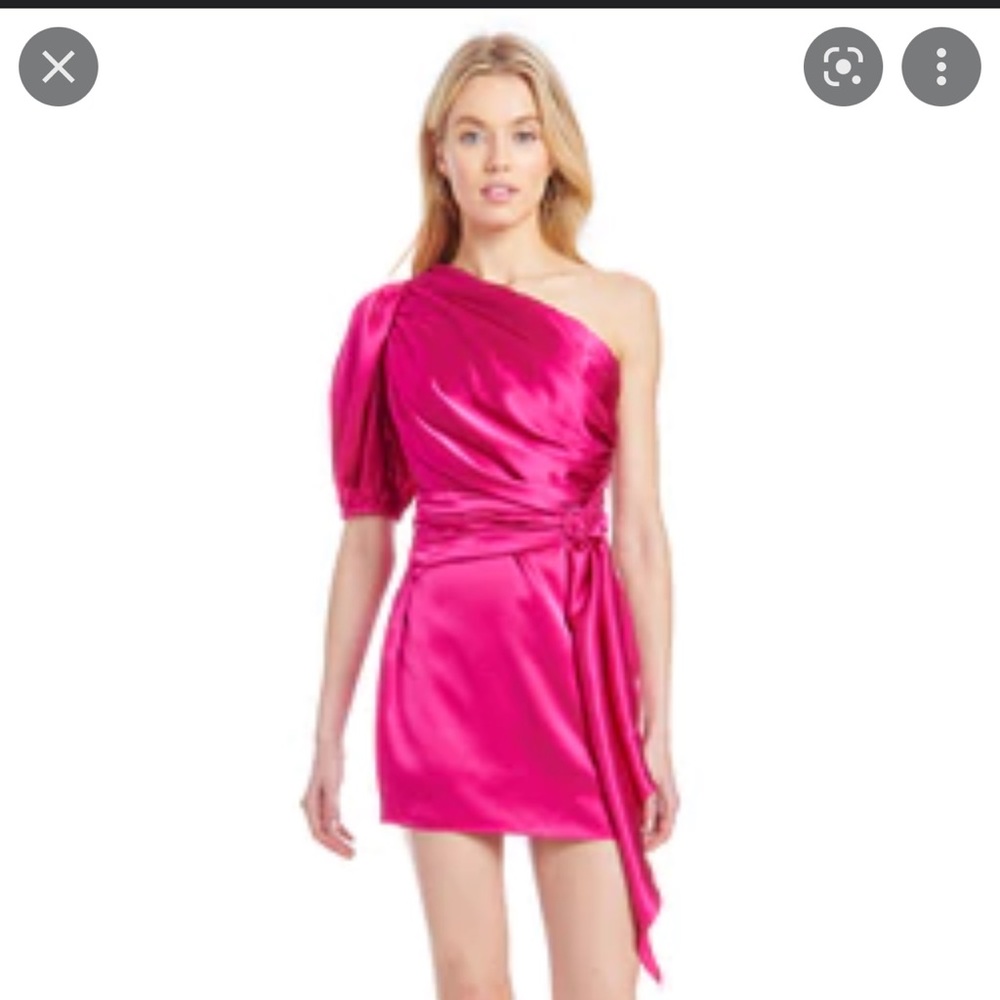 Amanda Uprichard Bexley Dress in Pink Size XS